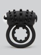 Lovehoney Wild Thing 10 Function Remote Control Vibrating Cock Ring, Black