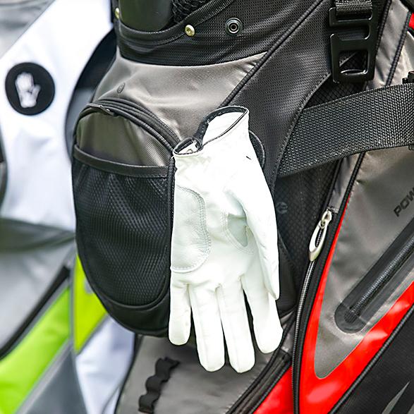 IZZO Gemini Golf Cart Bag - Black