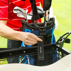 IZZO Gemini Golf Cart Bag - Black