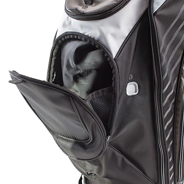 IZZO Gemini Golf Cart Bag - Black