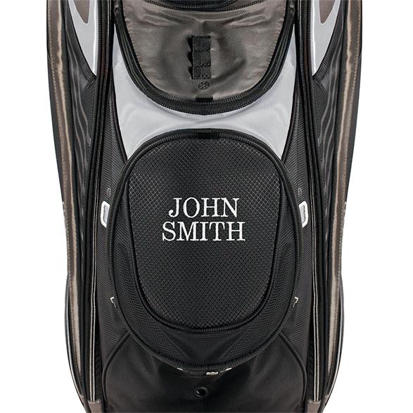 IZZO Gemini Golf Cart Bag - Black