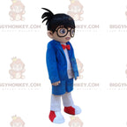 BIGGYMONKEYmascot costume of Shinichi Kudo, character from the Detective Conan series