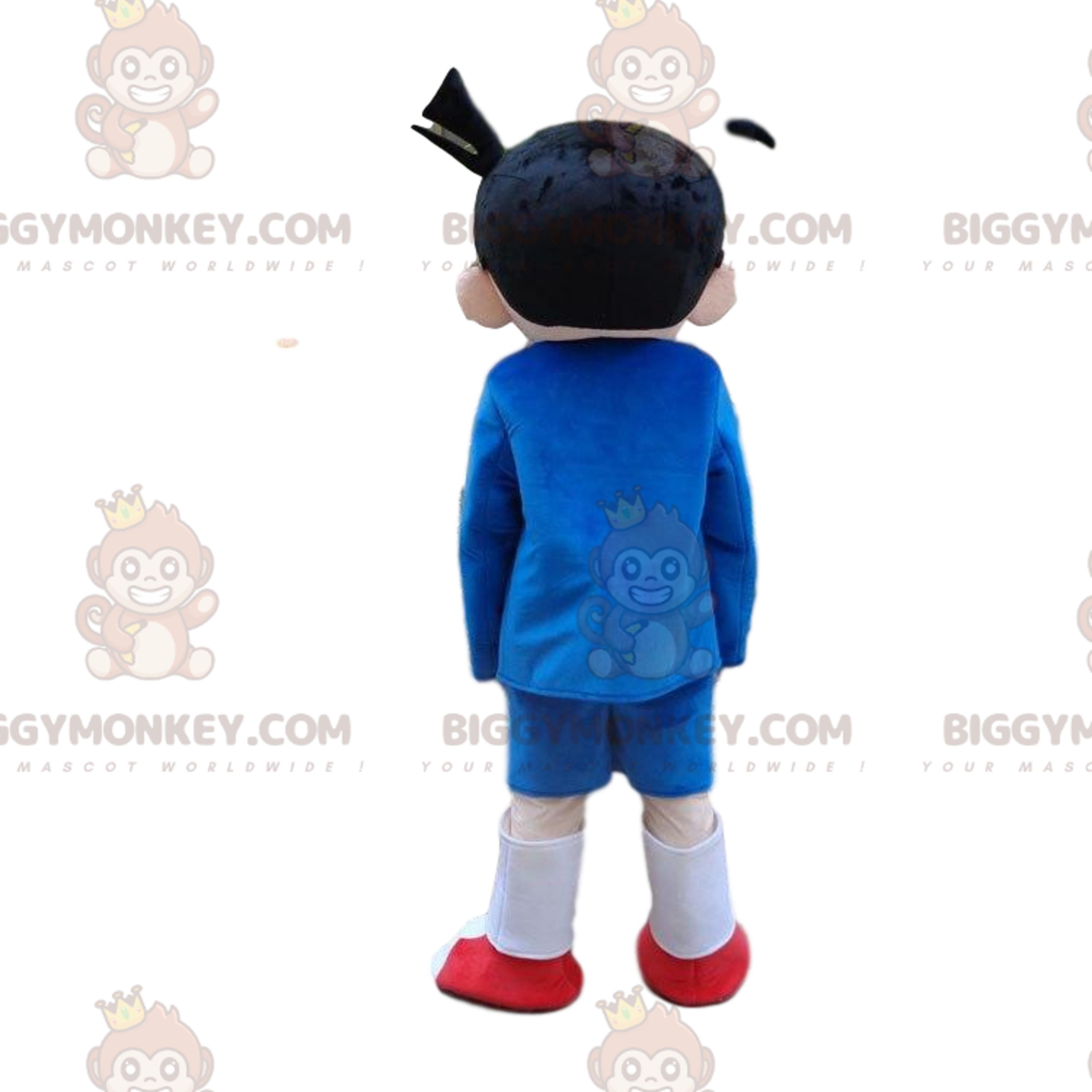 BIGGYMONKEYmascot costume of Shinichi Kudo, character from the Detective Conan series