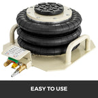 3 Ton Triple Bag Air Pneumatic Jack 6600 lbs JacCompressed Air 43LB