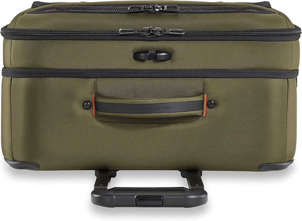 ZDX-Expandable Luggage with 4 Spinner Wheels, Hunter, Checked-Large 29 Inch
