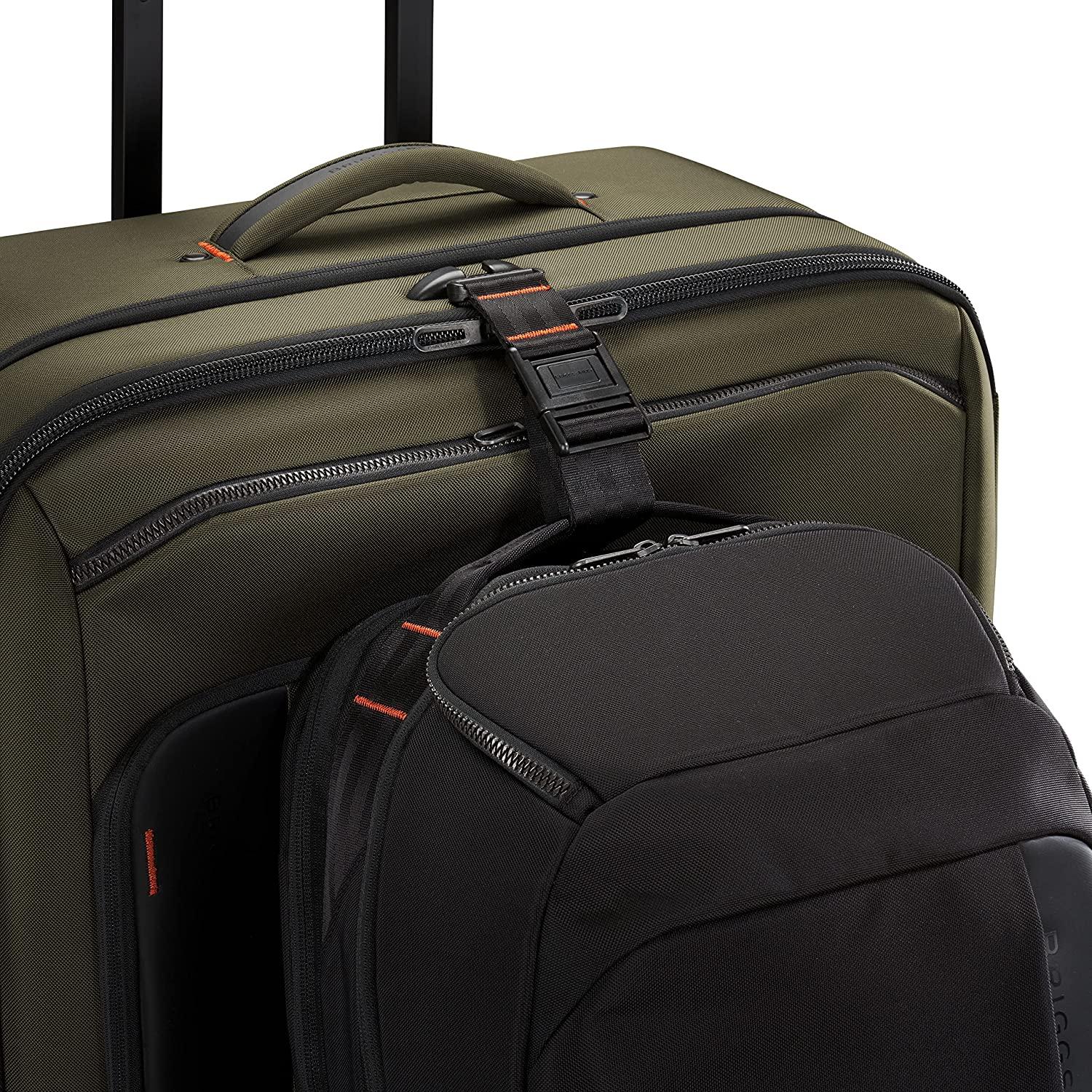 ZDX-Expandable Luggage with 4 Spinner Wheels, Hunter, Checked-Large 29 Inch