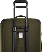ZDX-Expandable Luggage with 4 Spinner Wheels, Hunter, Checked-Large 29 Inch