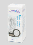 Lovehoney Heads Up Clear Textured Stroker Cup, Clear
