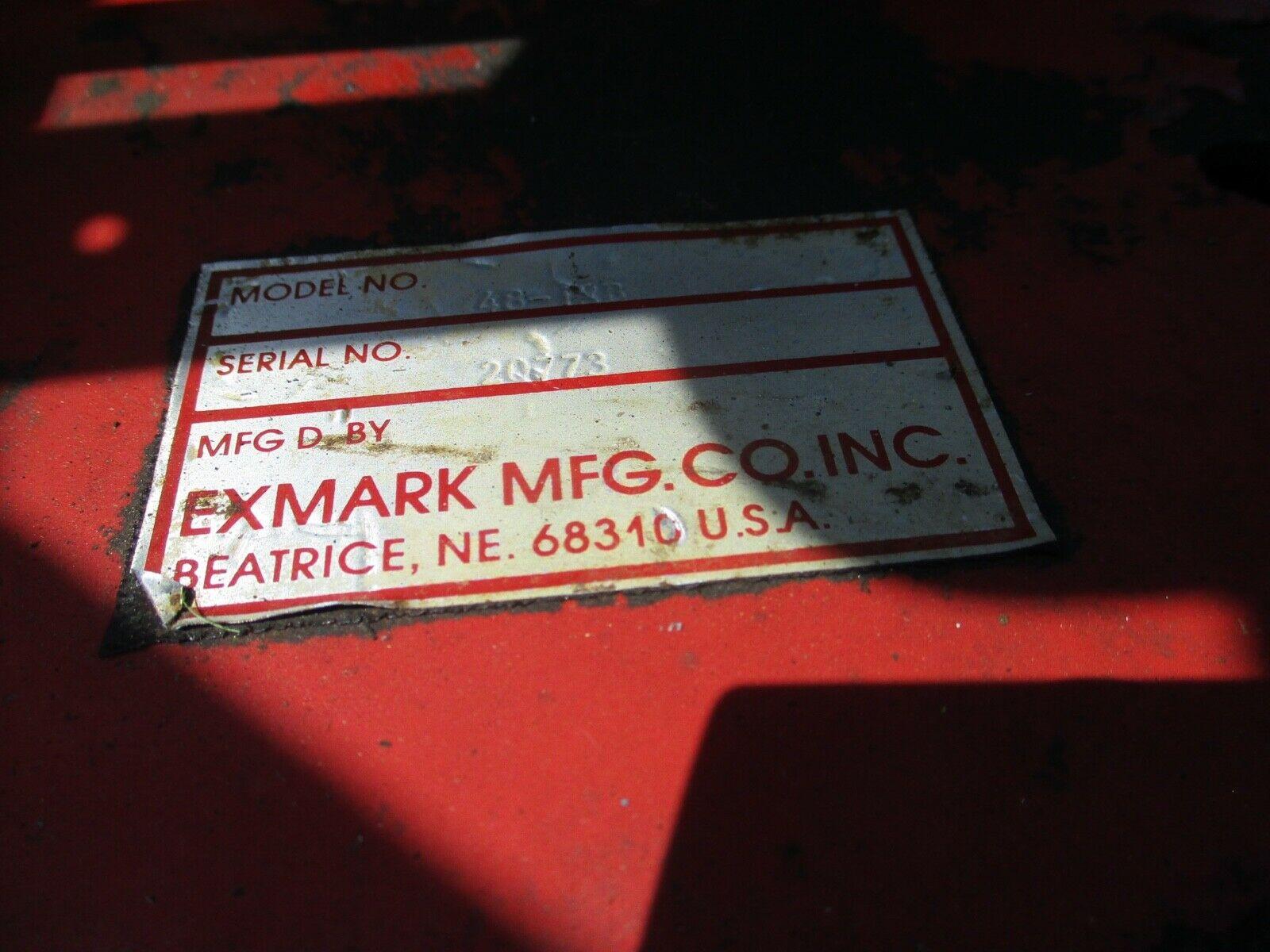 EXMARK COMMERCIAL WALK BEHIND 48-12B MOWER WITH KAWASAKI FB460V ENGINE