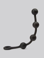 Cannonballs Large Silicone Anal Beads, Black