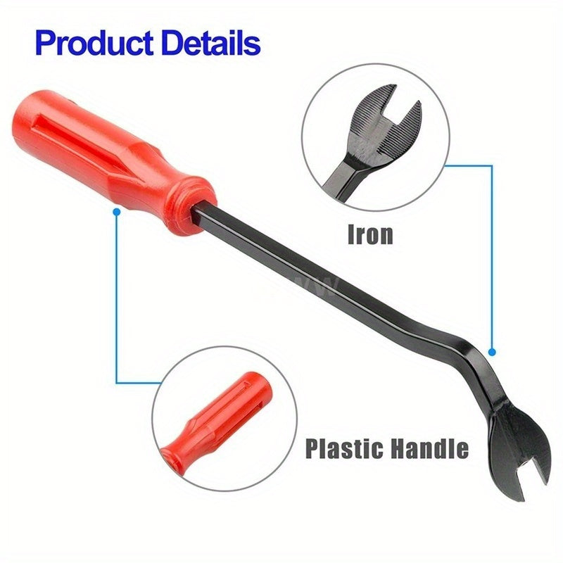 1pc/2pcs Car Fastener Removal Tool Trim Dash Removal Rivet Clips Car Door Panel Installer Cover Car Trim Screwdriver