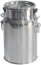 lqqsd cow machine portable electric cow machine with 2 teat cups, adjustable vacuum pump, automatic portable livestock milking equipment us standard 14l milk tank