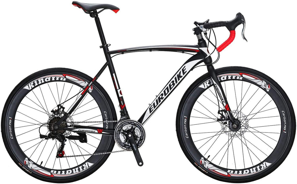 OBK Road Bikes for Men 54cm Frame 21 Speed Gears 700C Wheels Mens Bicycle