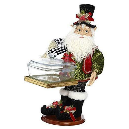 2020 Collection Elf with Bowl 19.5-Inch Figurine