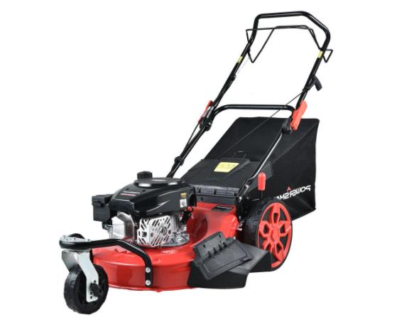 20 in 3 in 1 170 cc Gas Walk Behind Self Propelled Lawn Mower PowerSmart Outdoor