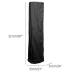 Waterproof Gas Pyramid Patio Heater Cover