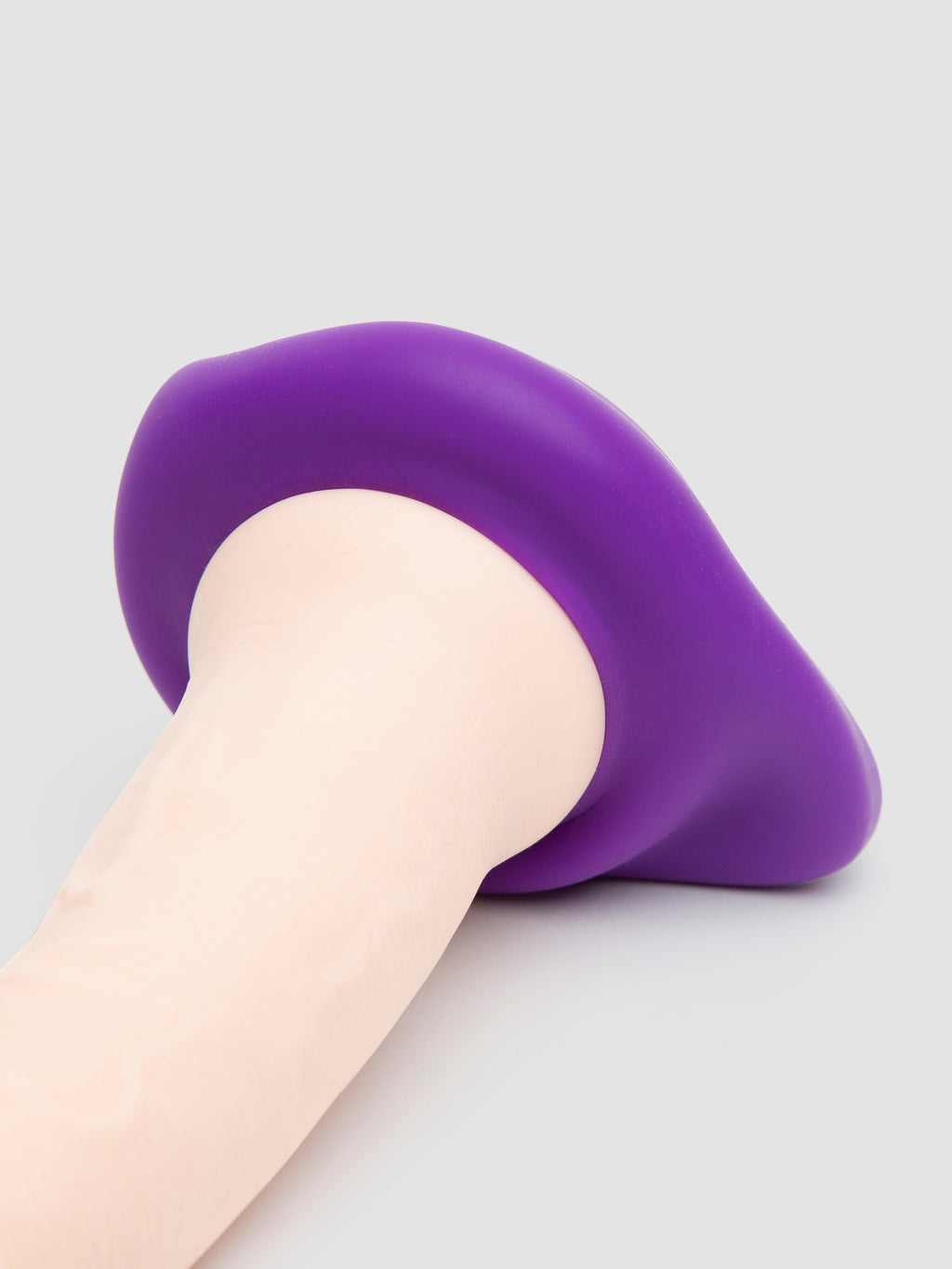 Bumpher Stimulating Silicone Strap-On Harness Cushion, Purple