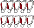 Fusion Climb Liberty Aluminum Auto Lock Captive Eye Carabiner 10-Pack