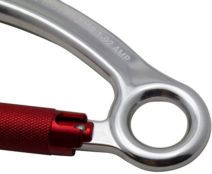 Fusion Climb Liberty Aluminum Auto Lock Captive Eye Carabiner 10-Pack