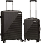 Star Trail Hardside Spinner Wheel Luggage, Grey, 2-Piece Set (20/28)