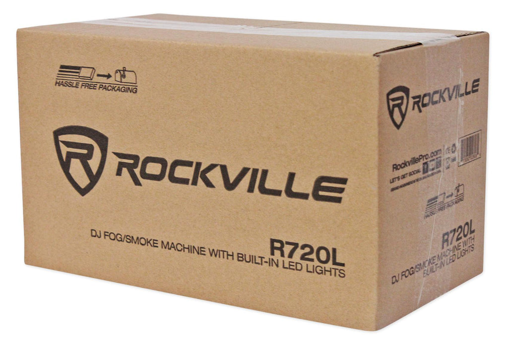 Chauvet DJ COLORpalette LED DMX Light Panel+ Rockville R720L LED Fog Machine