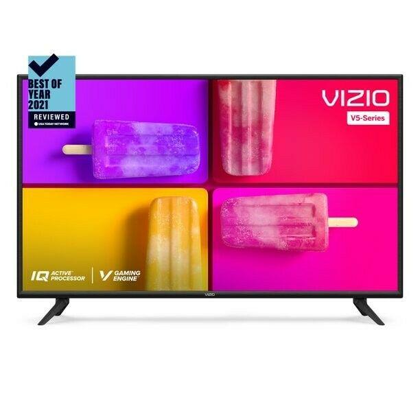 vizio v505-j09 50 inch class 4k led smart tv dolby vision hdr v series hdmi...