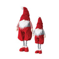 44 in. Multicolor Polyester Holiday Standing Telescopic Gnomes - Set of 2