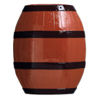 Club Pack of 24 Brown Old Wild West Barrels Party Decorations 27"