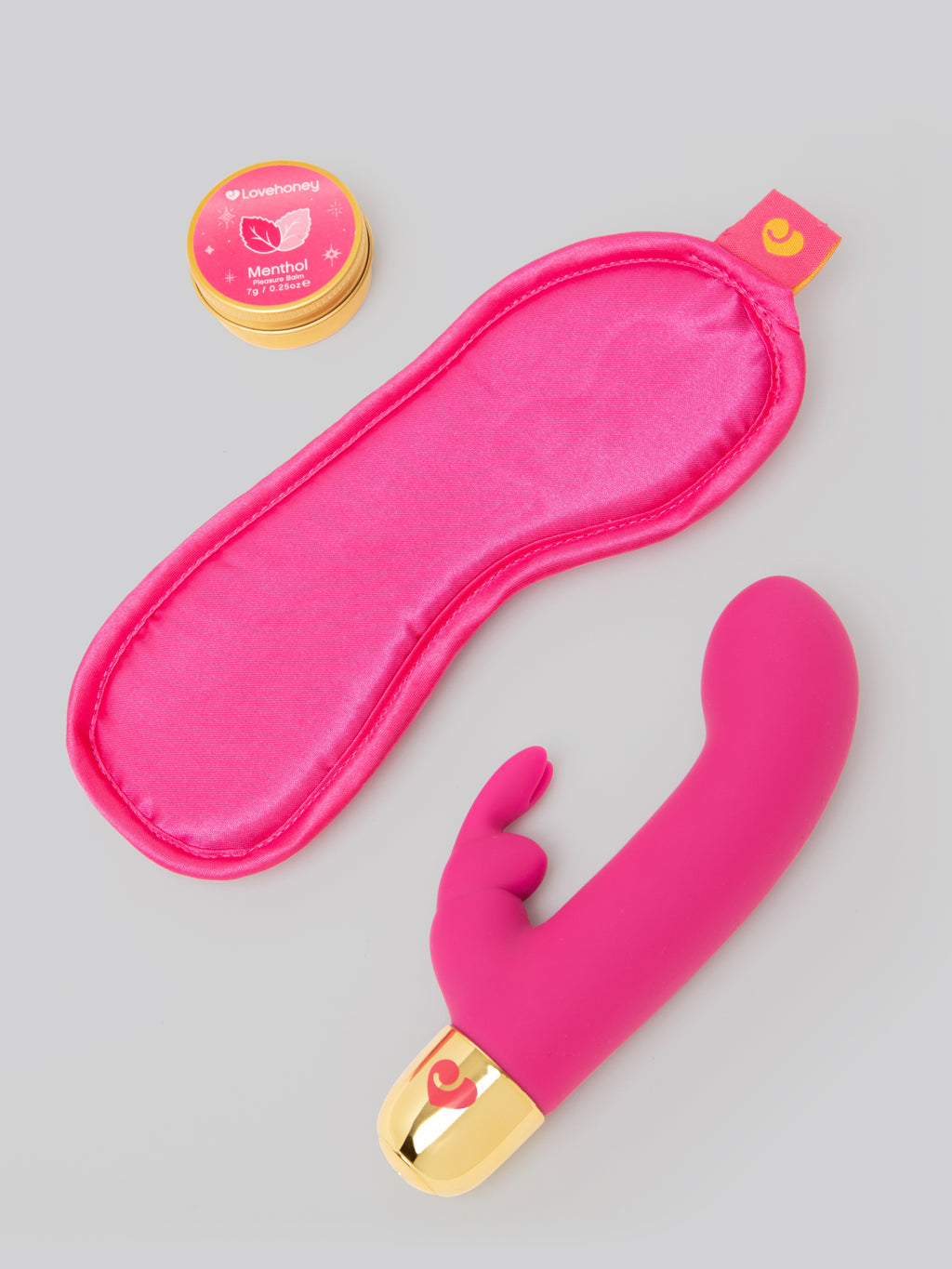 Lovehoney Frisky Tingles Rabbit Travel Clitoral Pleasure Kit, Pink
