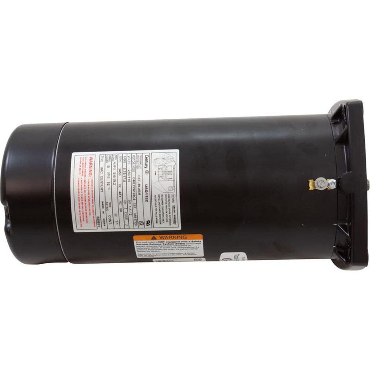 a.o. smith - 1.5 hp up-rated pool/spa 48y frame motor replacement - usq1152 - vg