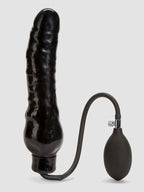 Cock Locker Huge Inflatable Dildo 9 Inch, Black