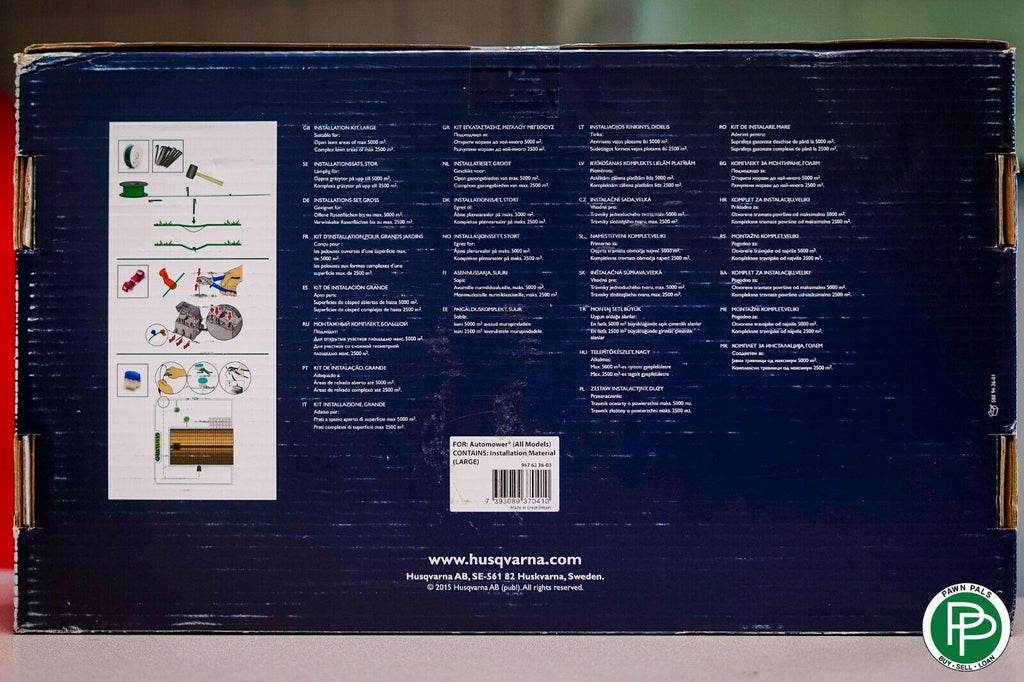 967623603 Automower Robot Lawn Mower Large Install Installation Kit