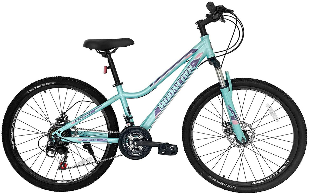 Mountain Bike for Mens Womens Adults, 21 Speeds Disc Brake Mountain Road Bicycles, Lightweight Aluminum and Steel Frame Options, 24 26 Inches Wheel Mountain Bicycles
