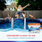 hth 42030 3-inch chlorinating tablets swimming pool chlorine, 37.5 lbs