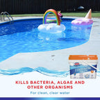 hth 42030 3-inch chlorinating tablets swimming pool chlorine, 37.5 lbs