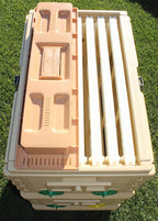 apimaye insulated 7 frame langstroth nucleus bee hive nuc queen castle