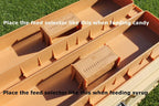 apimaye insulated 7 frame langstroth nucleus bee hive nuc queen castle