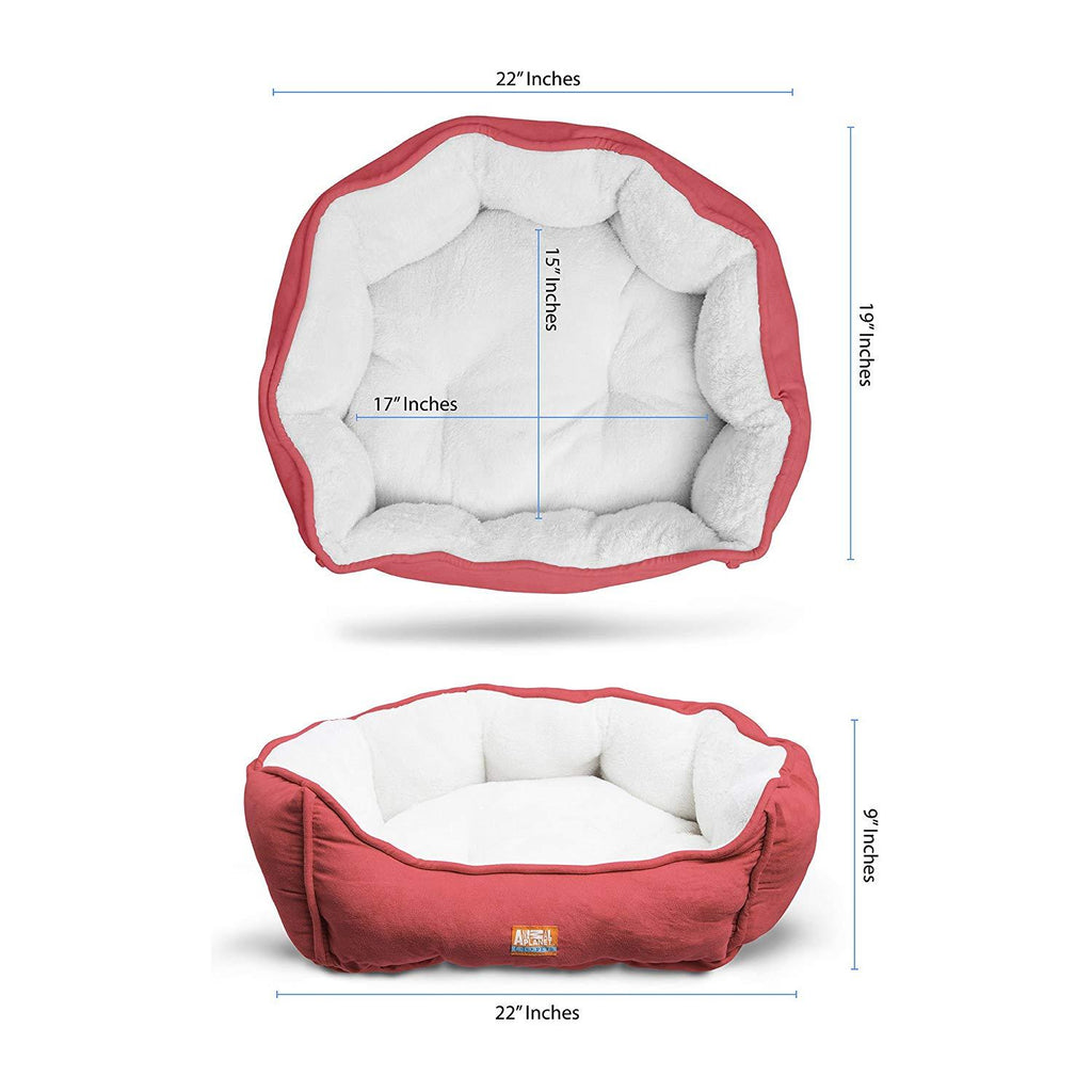 Animal Planet Orthopedic Luxury Dog Bed - Premium Memory Foam Pet Dog Sofa Bed Lounger with Washable Cover, Larand Jumbo - for Dogs &amp; Cats