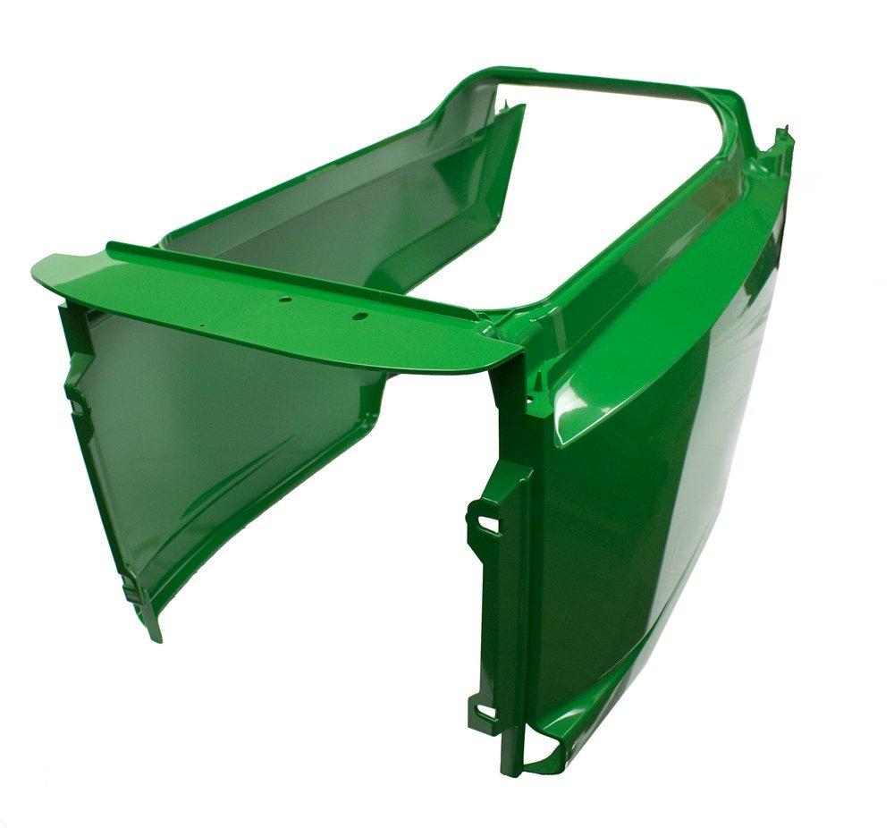 john deere lower hood am132595 for models 345, gx345, lx279, lx277 and lx289.
