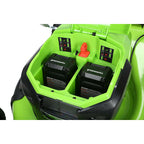 48V 20 inch Cordless Lawn Mower with 2x 4Ah Battery and Dual Charger