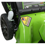 48V 20 inch Cordless Lawn Mower with 2x 4Ah Battery and Dual Charger