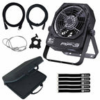 Antari AF-3X Compact Lightweight Viable Speed DMX Fan with Padded Shell Carry Case Package