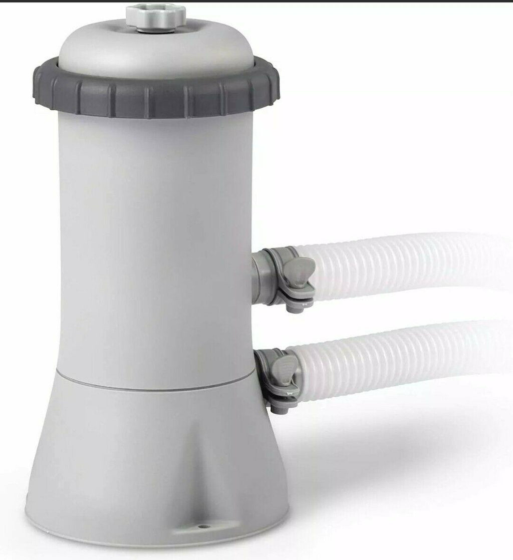 intex 28637eg 1000 gph easy set above ground swimming pool filter pump system