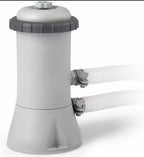 intex 28637eg 1000 gph easy set above ground swimming pool filter pump system
