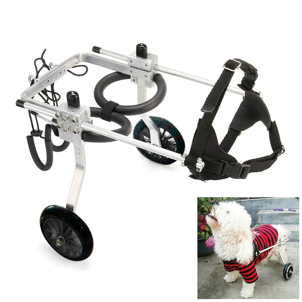 Briday LarSize  Steel Pet/Dog Wheelchair Handicapped Hind Legs Pet/Dog