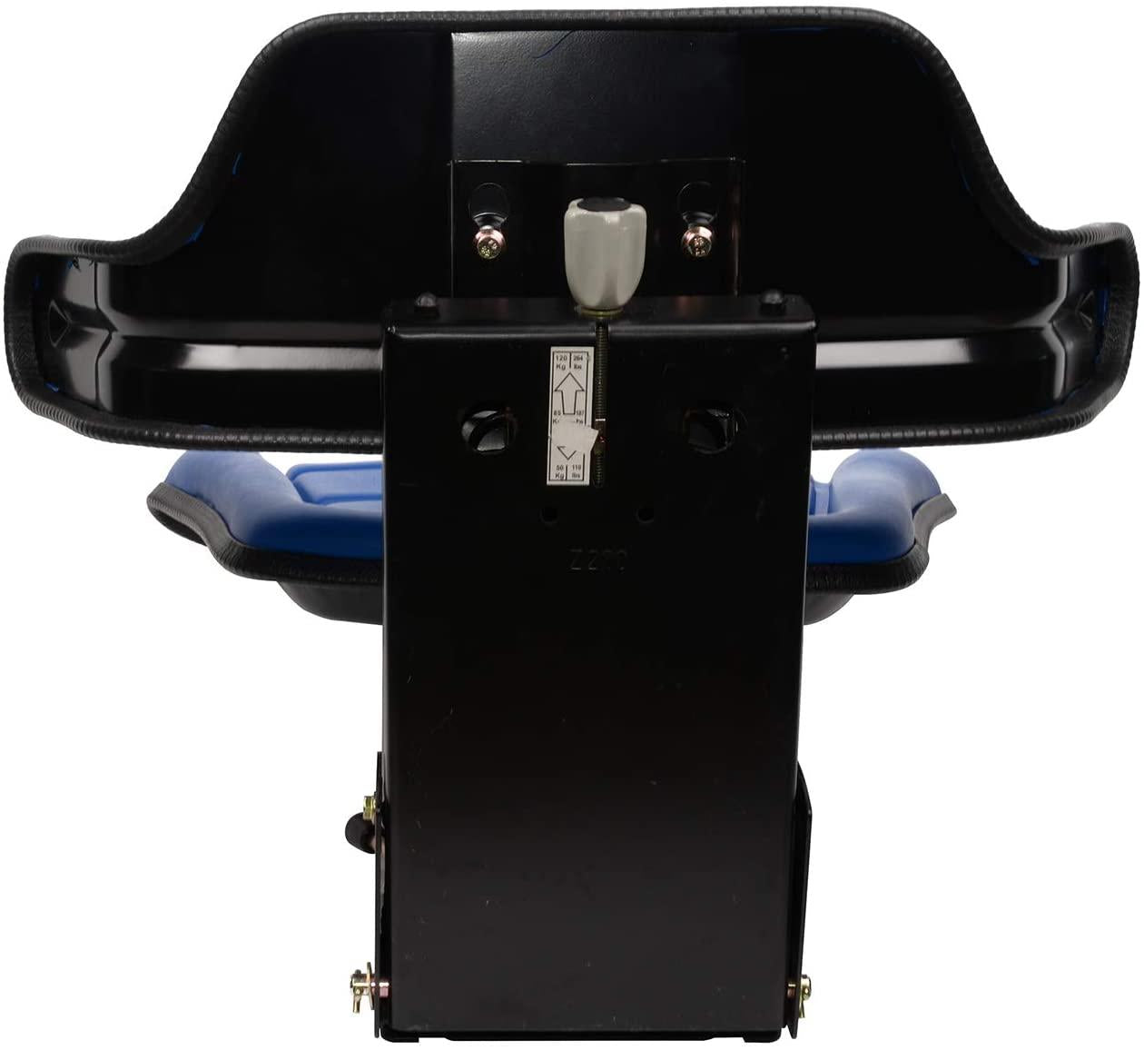 universal tractor suspension seat sliding rails adjustable,waffle style,fits for john deere,ford/new holland,massey ferguson,kubota (blue)