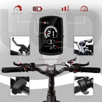 TESGO Electric Bikes for Adults Climber - 26’’ Electric Bicycle with Removable 48V/10.4Ah LG Cells Battery, 350W Electric Mountain Bike with  7 Speed Gears, Max 21MPH Ebike with Fork Suspension