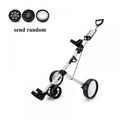 Professional Folding Golf Bag Trolley Outdoor Sports Travel Airport BaggaCheck Carrier Cart Stroller Golf Pitch Tool Supplies