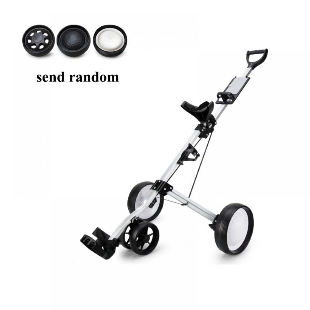 Professional Folding Golf Bag Trolley Outdoor Sports Travel Airport BaggaCheck Carrier Cart Stroller Golf Pitch Tool Supplies