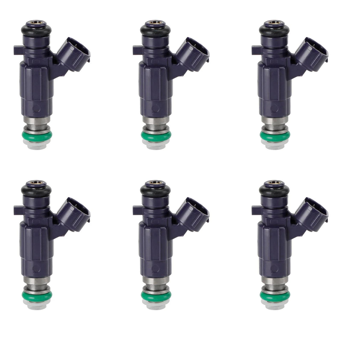 2002-03 Infiniti QX4 3.5L V6 6PCS Fuel Injectors FBJC100 84212240 Generic